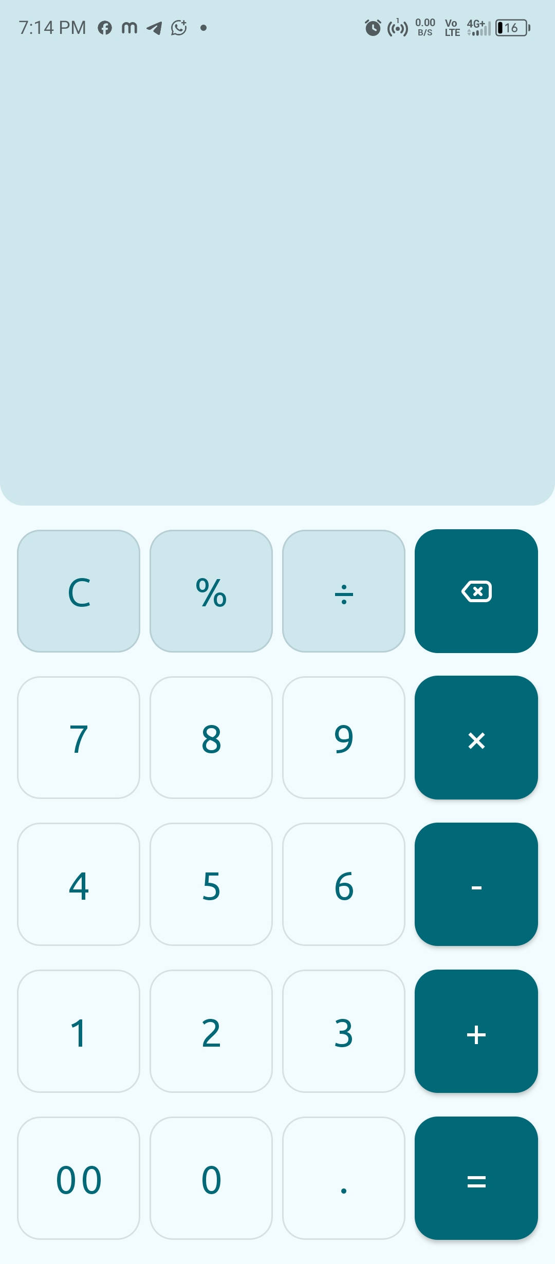 Calculator Hide File App - Home Screen